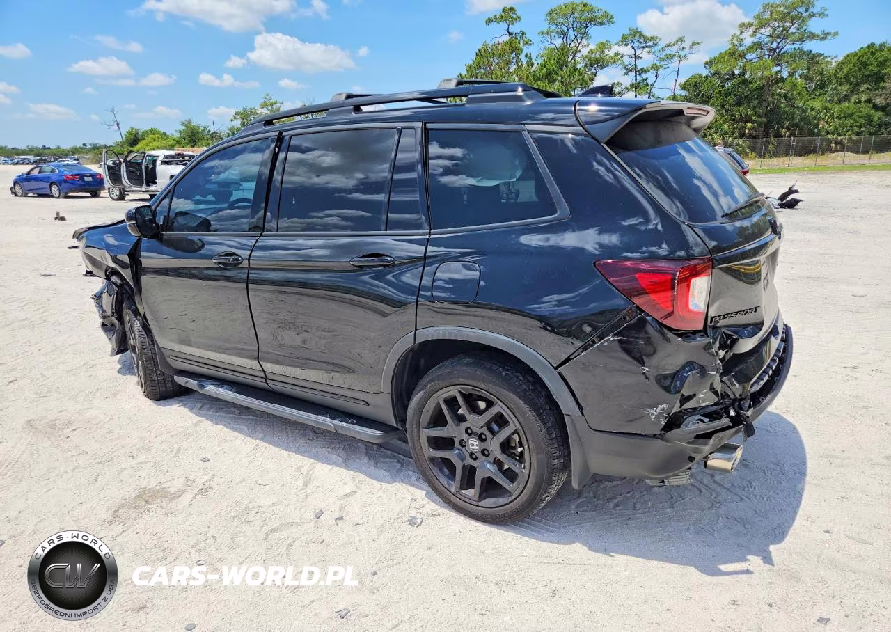 2024 Honda Passport Black Edition VIN:5FNYF8H82RB016323 - 2