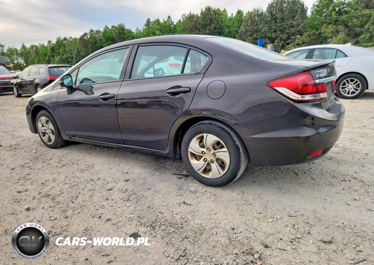 2013 Honda Civic Lx VIN:2HGFB2F50DH579982 - 2