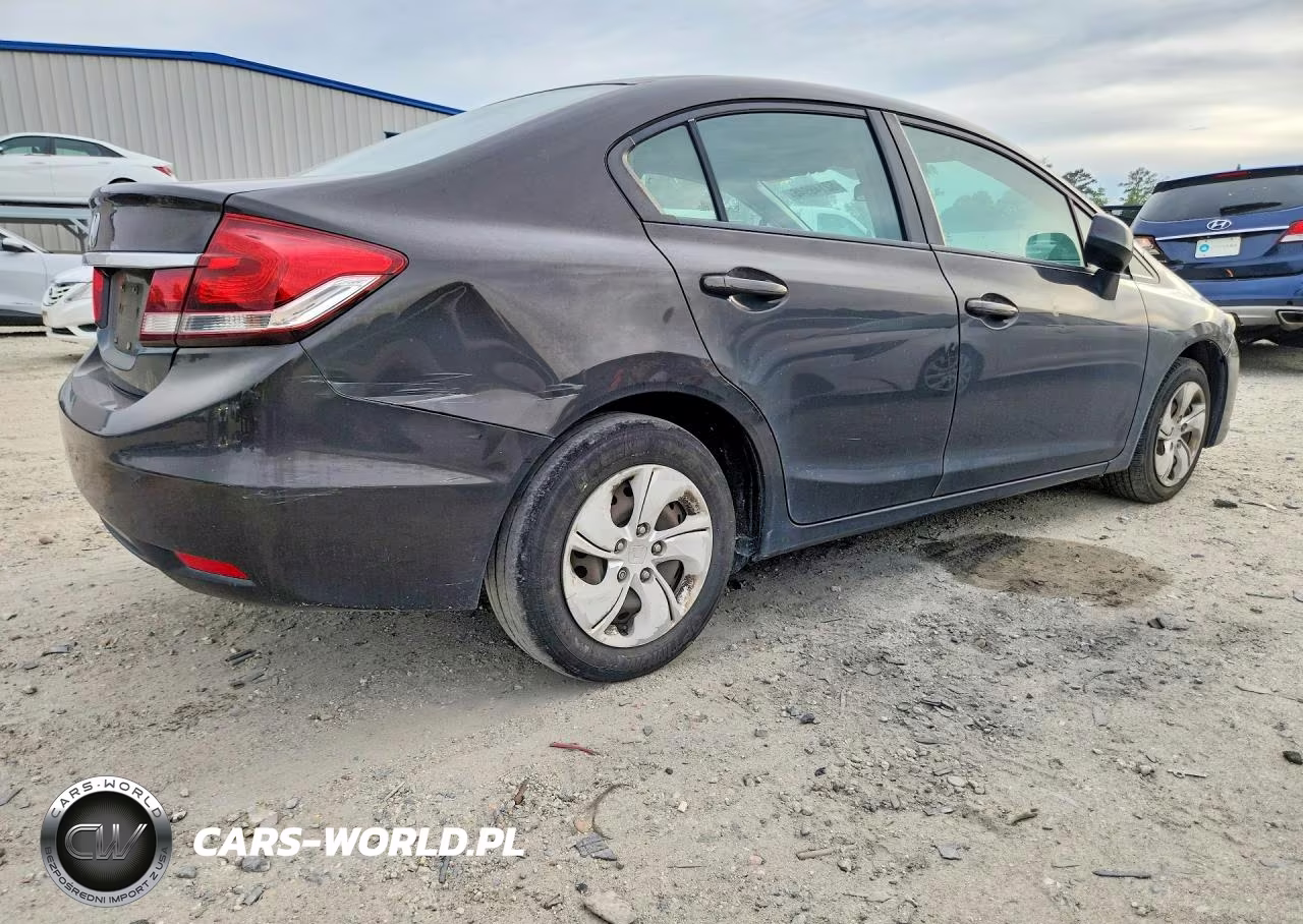 2013 Honda Civic Lx VIN:2HGFB2F50DH579982 - 3