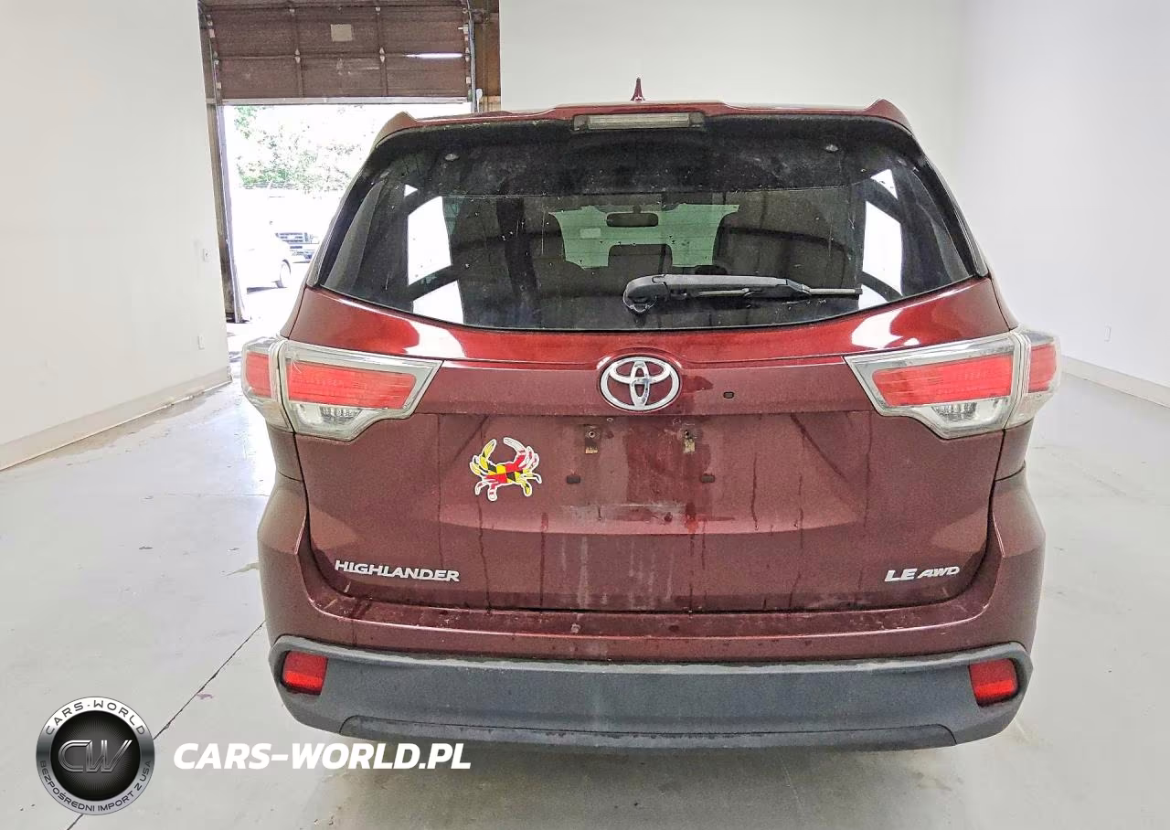 2016 Toyota Highlander Le Plus VIN:5TDBKRFH7GS264716 - 6