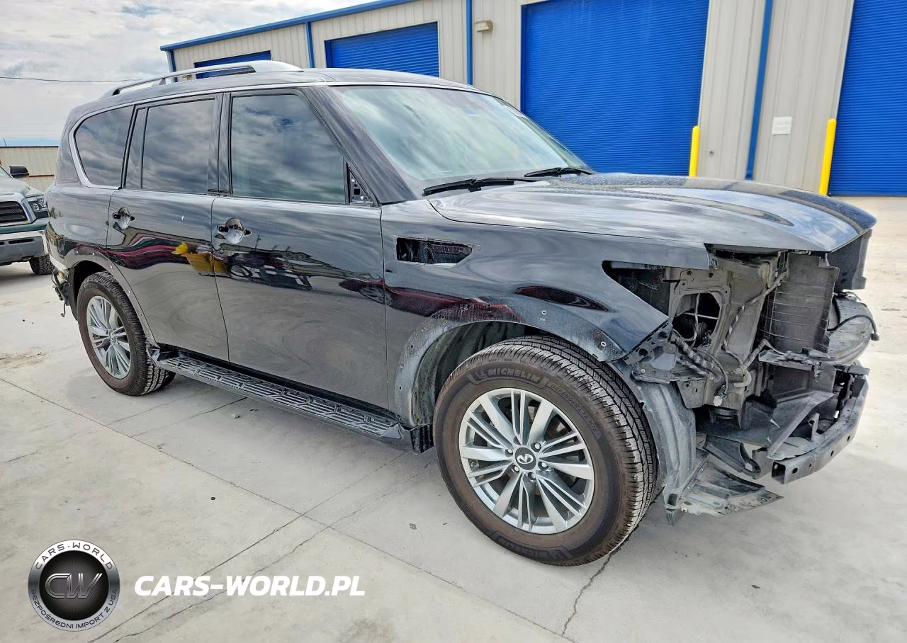 2021 Infiniti Qx80 Luxe VIN:JN8AZ2AFXM9721022 - 4