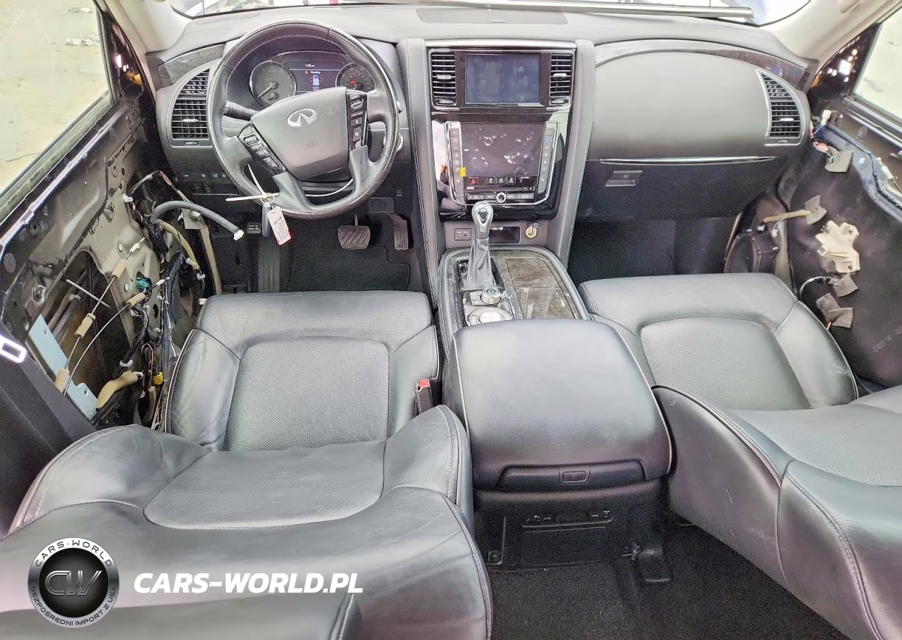 2021 Infiniti Qx80 Luxe VIN:JN8AZ2AFXM9721022 - 8