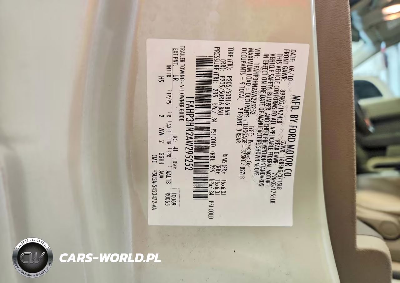 2010 Ford Focus Sel VIN:1FAHP3HN2AW295252 - 13