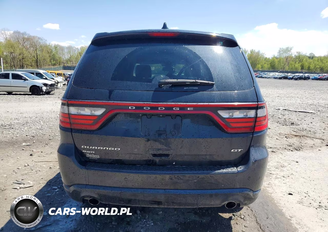 2017 Dodge Durango Gt VIN:1C4RDJDG2HC878676 - 6