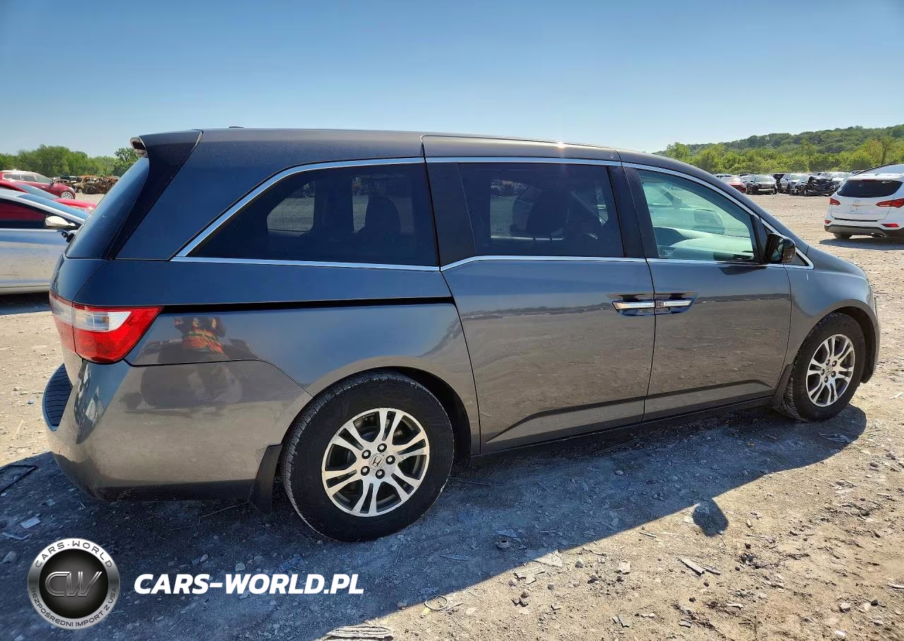 2011 Honda Odyssey Exl VIN:5FNRL5H64BB015416 - 3