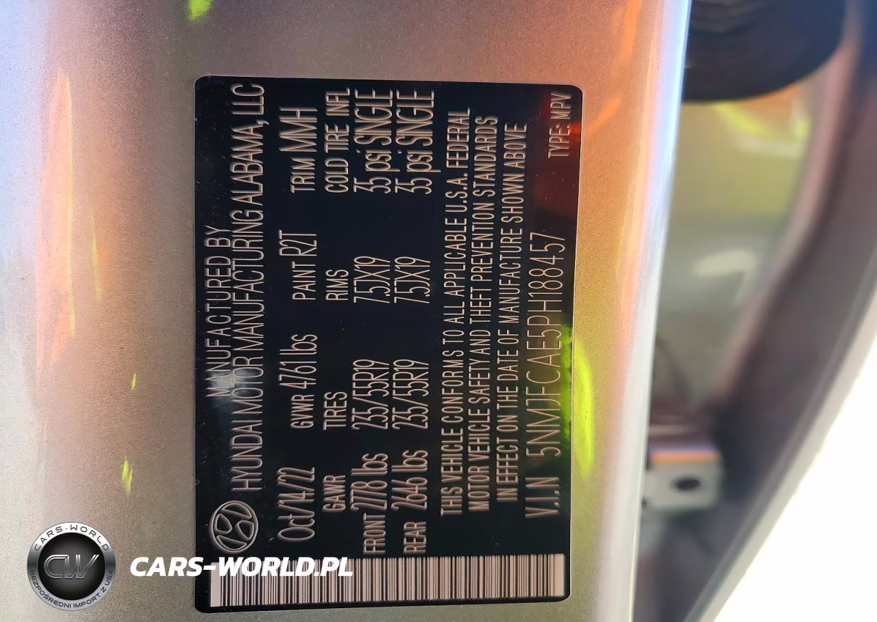 2023 Hyundai Tucson Sel VIN:5NMJFCAE5PH188457 - 13