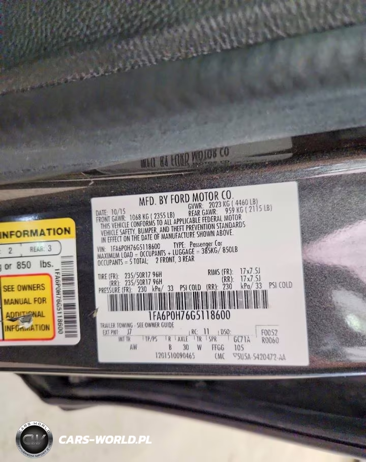 2016 Ford Fusion Se VIN:1FA6P0H76G5118600 - 12