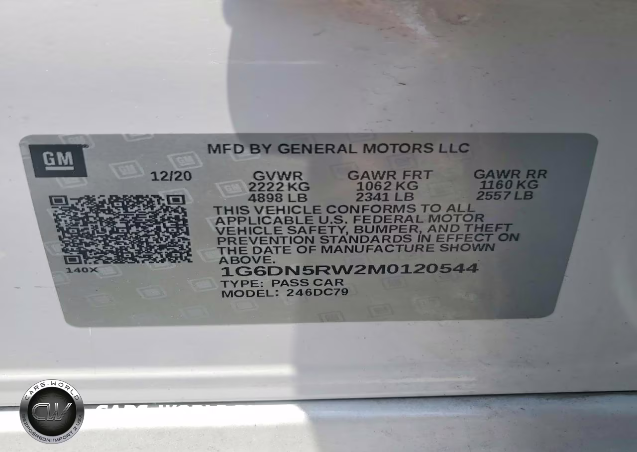 2021 Cadillac Ct5 Premium Luxury VIN:1G6DN5RW2M0120544 - 12