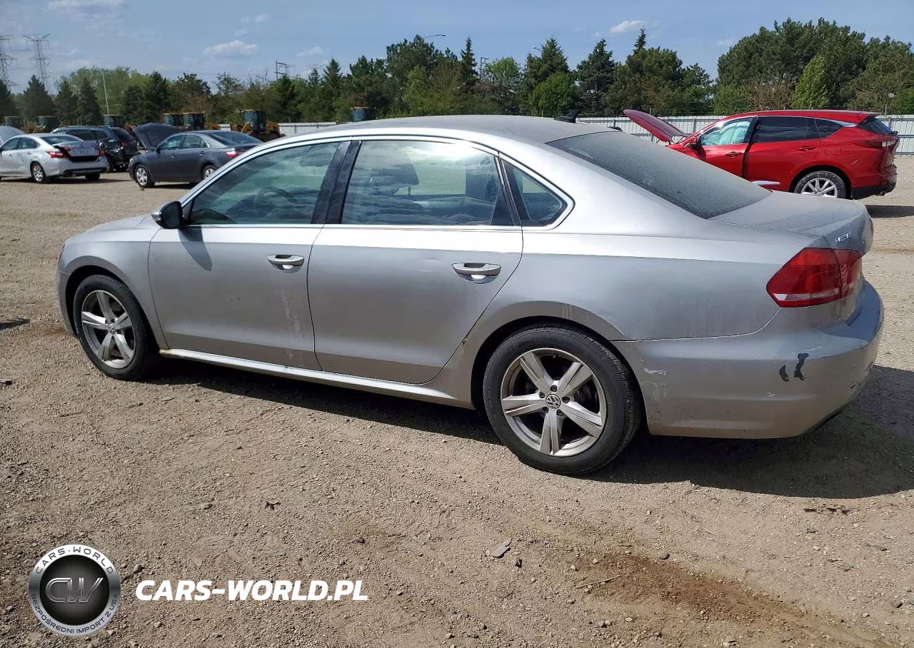 2012 Volkswagen Passat Se VIN:1VWBP7A31CC081693 - 2