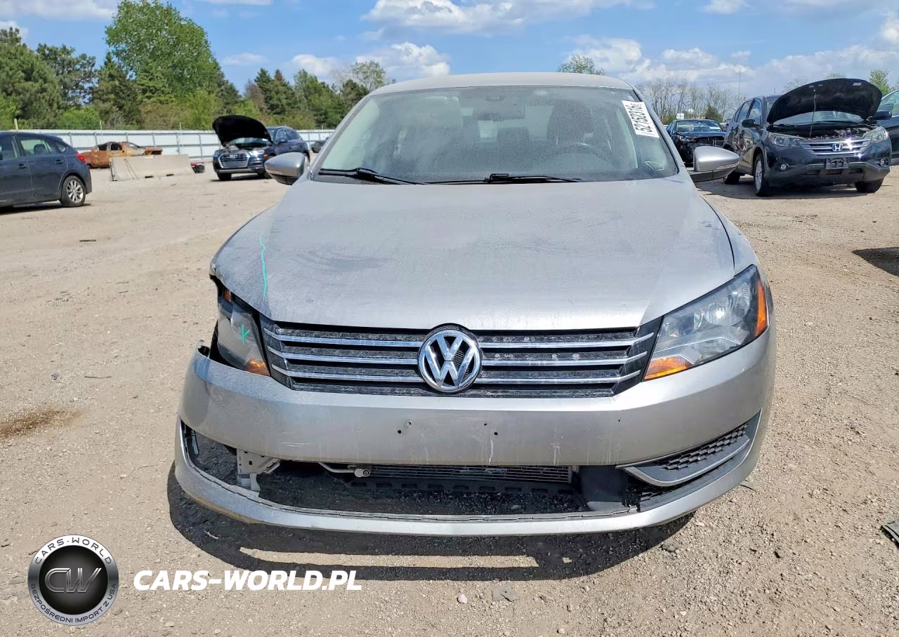 2012 Volkswagen Passat Se VIN:1VWBP7A31CC081693 - 5