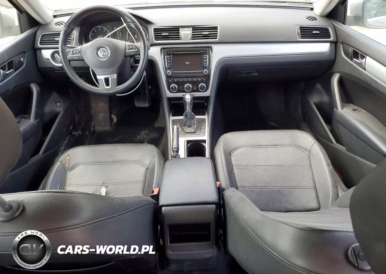 2012 Volkswagen Passat Se VIN:1VWBP7A31CC081693 - 8