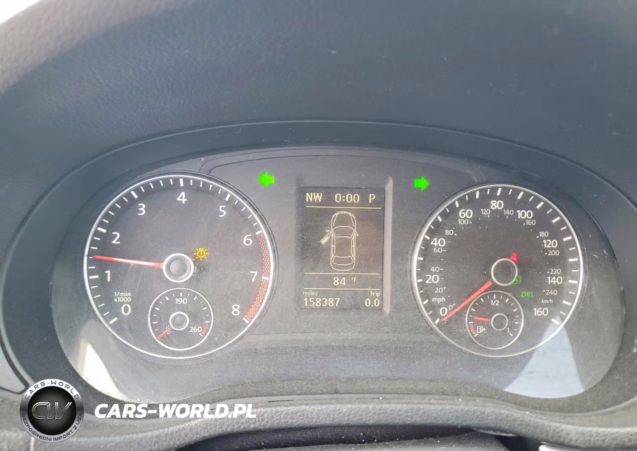 2012 Volkswagen Passat Se VIN:1VWBP7A31CC081693 - 9