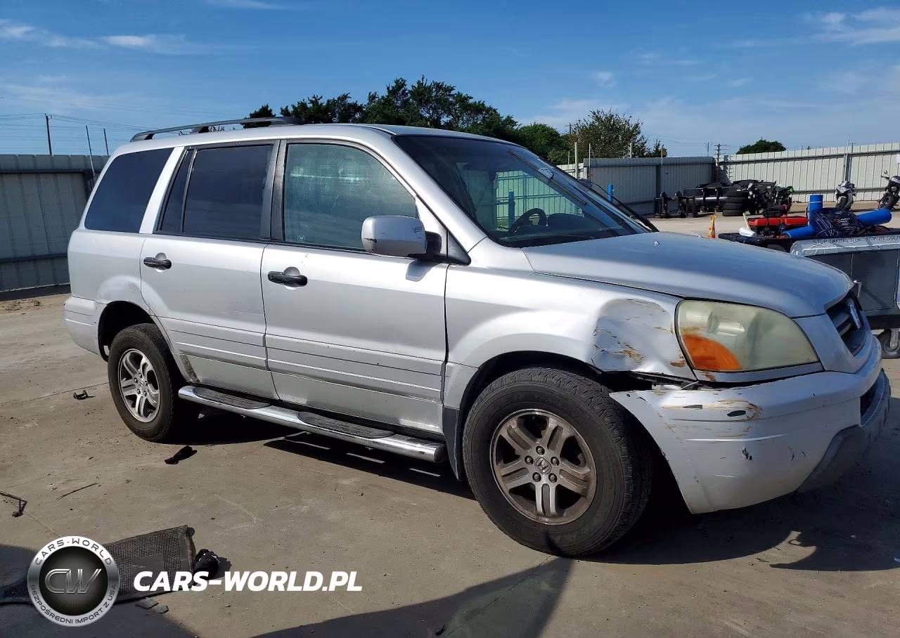 2004 Honda Pilot Exl VIN:2HKYF18784H615591 - 4