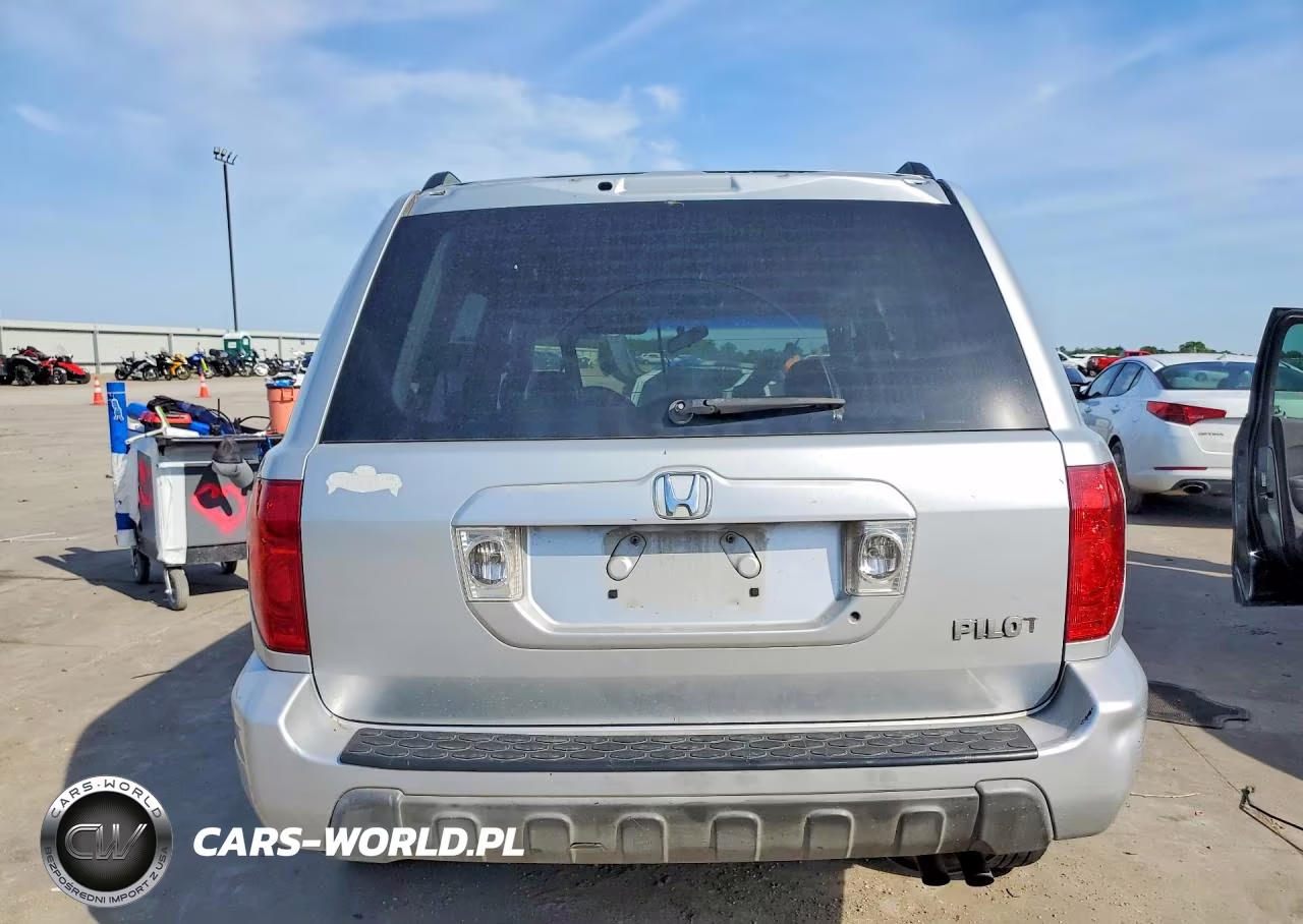 2004 Honda Pilot Exl VIN:2HKYF18784H615591 - 6