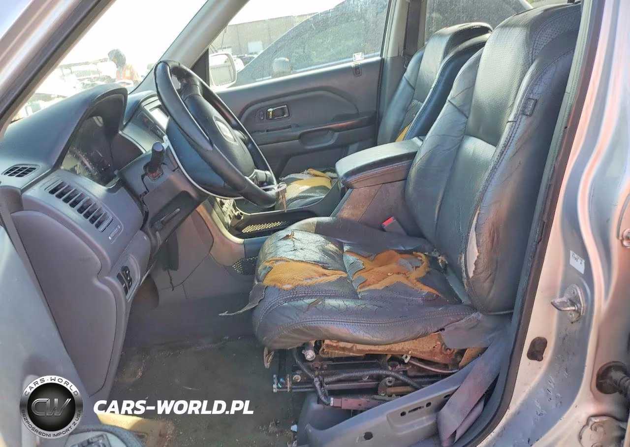2004 Honda Pilot Exl VIN:2HKYF18784H615591 - 7