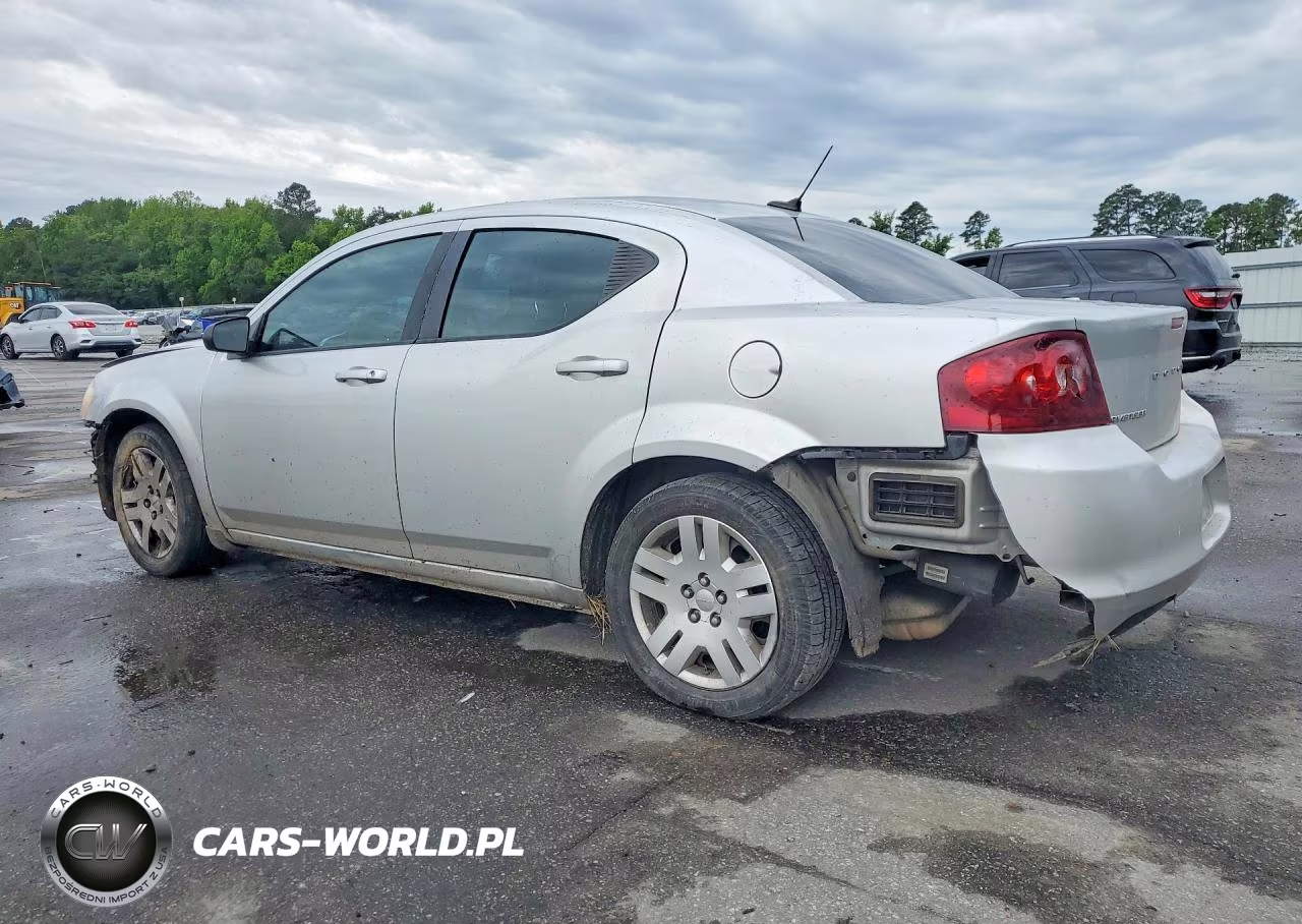 2012 Dodge Avenger Se VIN:1C3CDZAB5CN220445 - 2