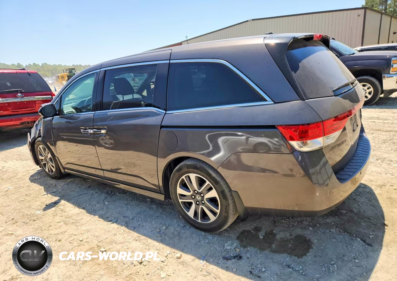 2014 Honda Odyssey Touring VIN:5FNRL5H90EB070122 - 2