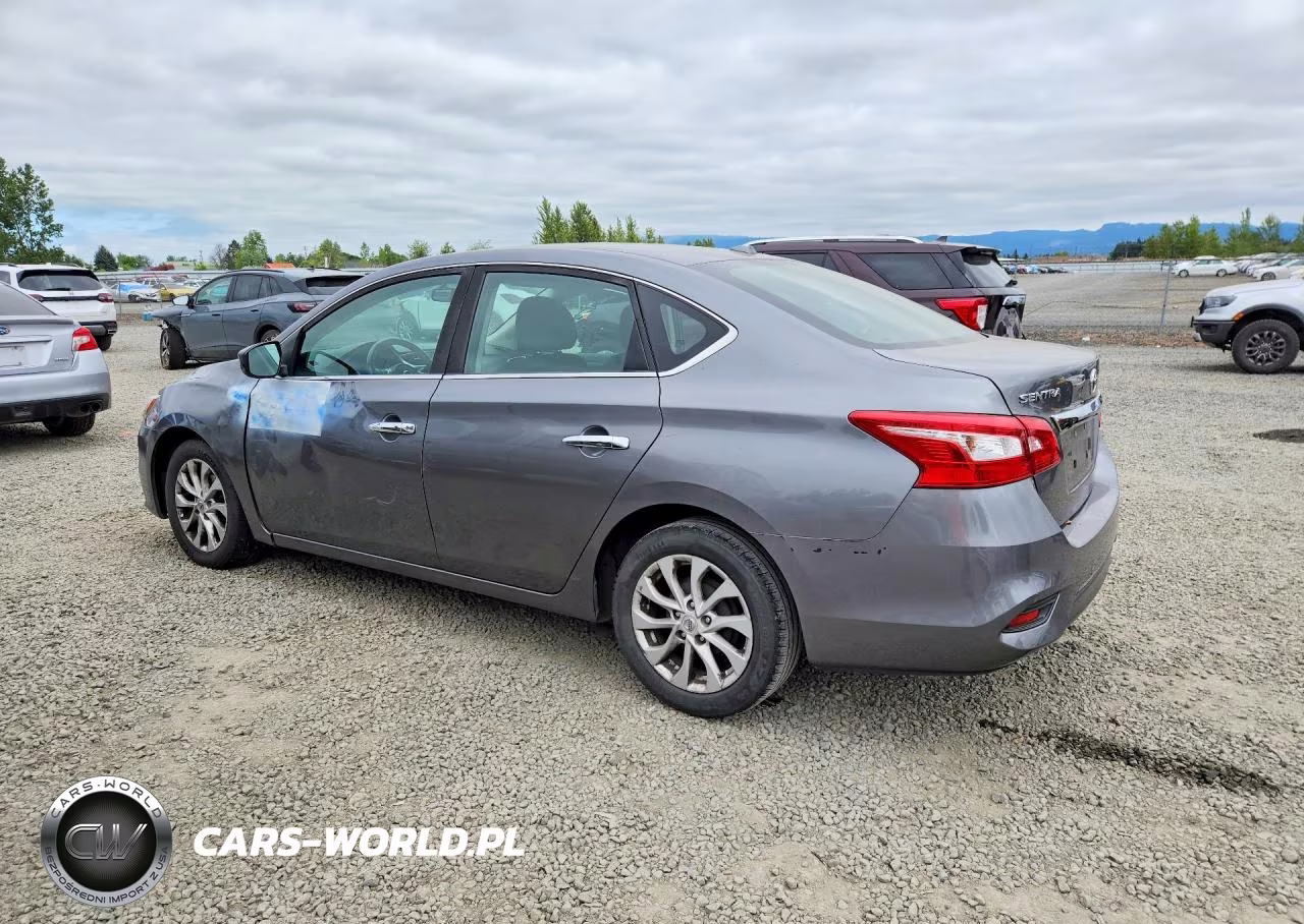 2019 Nissan Sentra Sv VIN:3N1AB7AP2KY279711 - 2