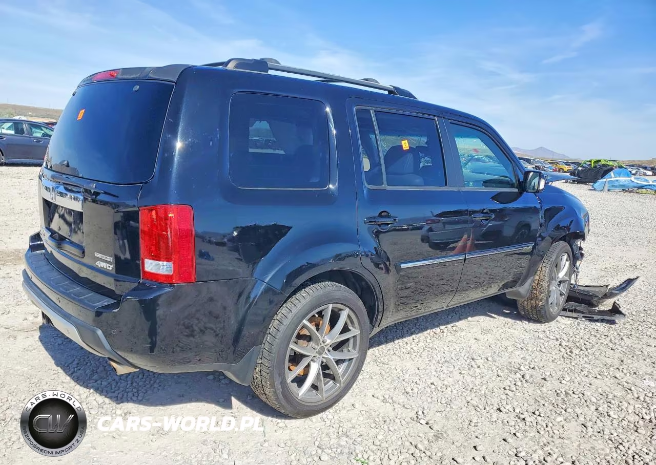 2009 Honda Pilot Touring VIN:5FNYF48879B014172 - 3