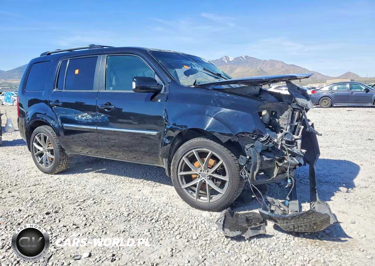 2009 Honda Pilot Touring VIN:5FNYF48879B014172 - 4