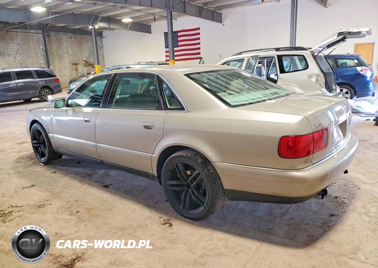 2002 Audi A8 L Quattro VIN:WAUML44D52N005940 - 2