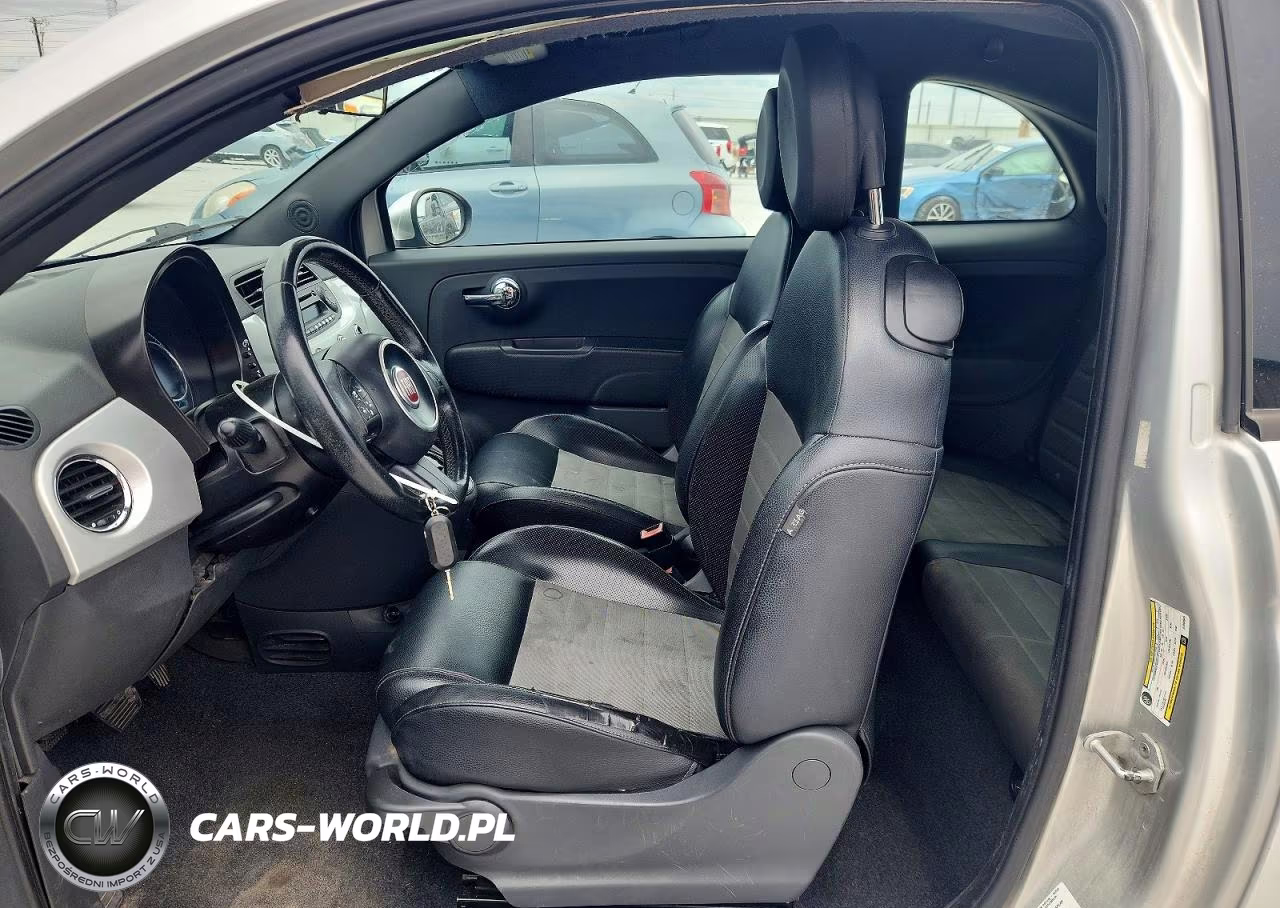 2013 Fiat 500 Sport VIN:3C3CFFBR3DT698045 - 7