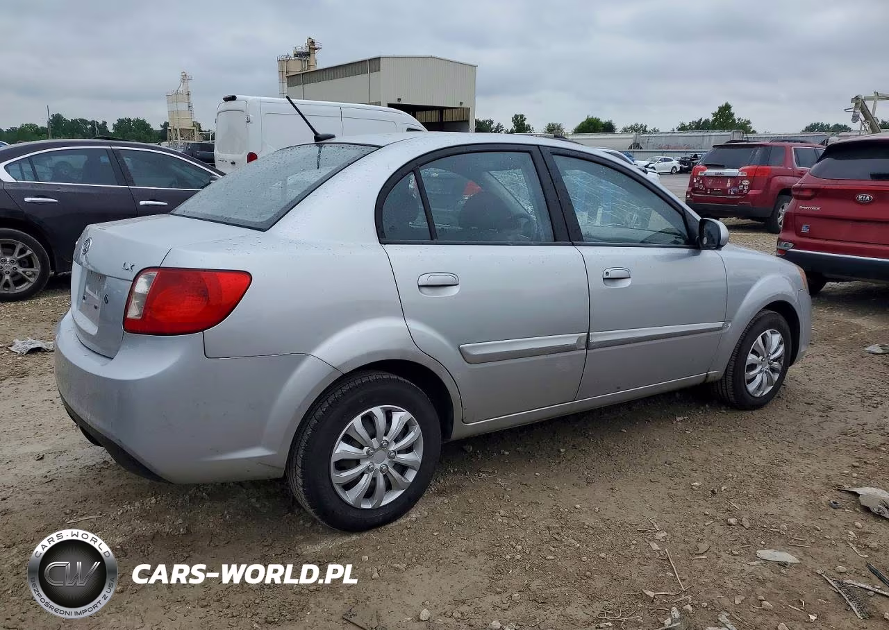 2010 Kia Rio Base VIN:KNADH4A33A6680109 - 3