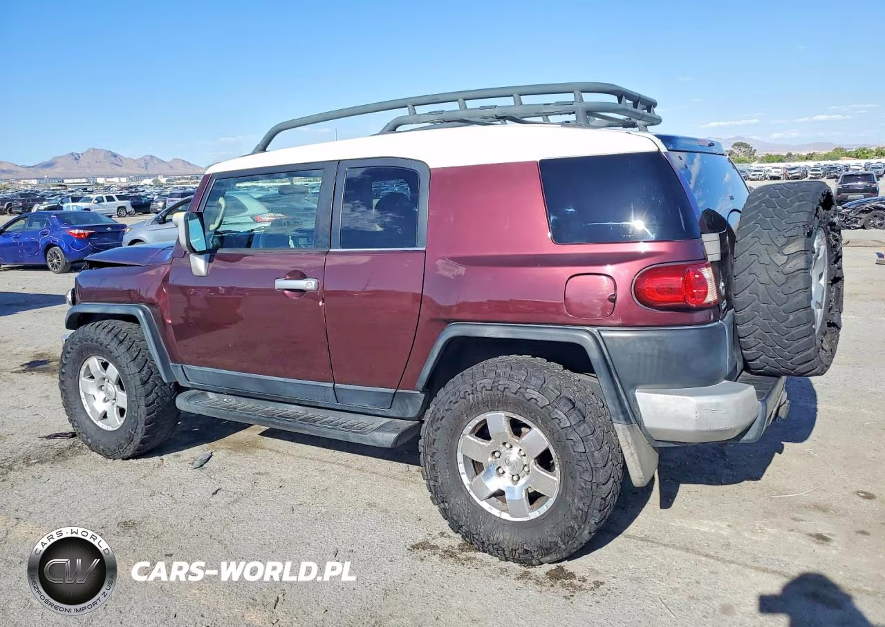 2007 Toyota Fj Cruiser Base VIN:JTEBU11F670022564 - 2