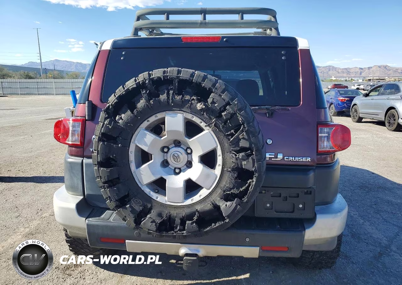 2007 Toyota Fj Cruiser Base VIN:JTEBU11F670022564 - 6