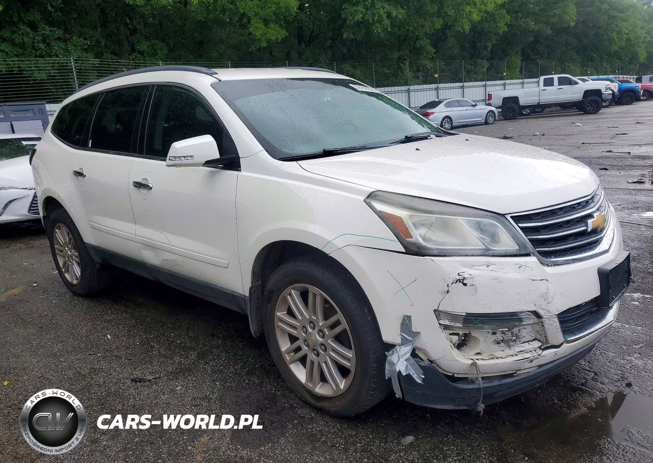 2015 Chevrolet Traverse Lt VIN:1GNKRGKD0FJ292041 - 4