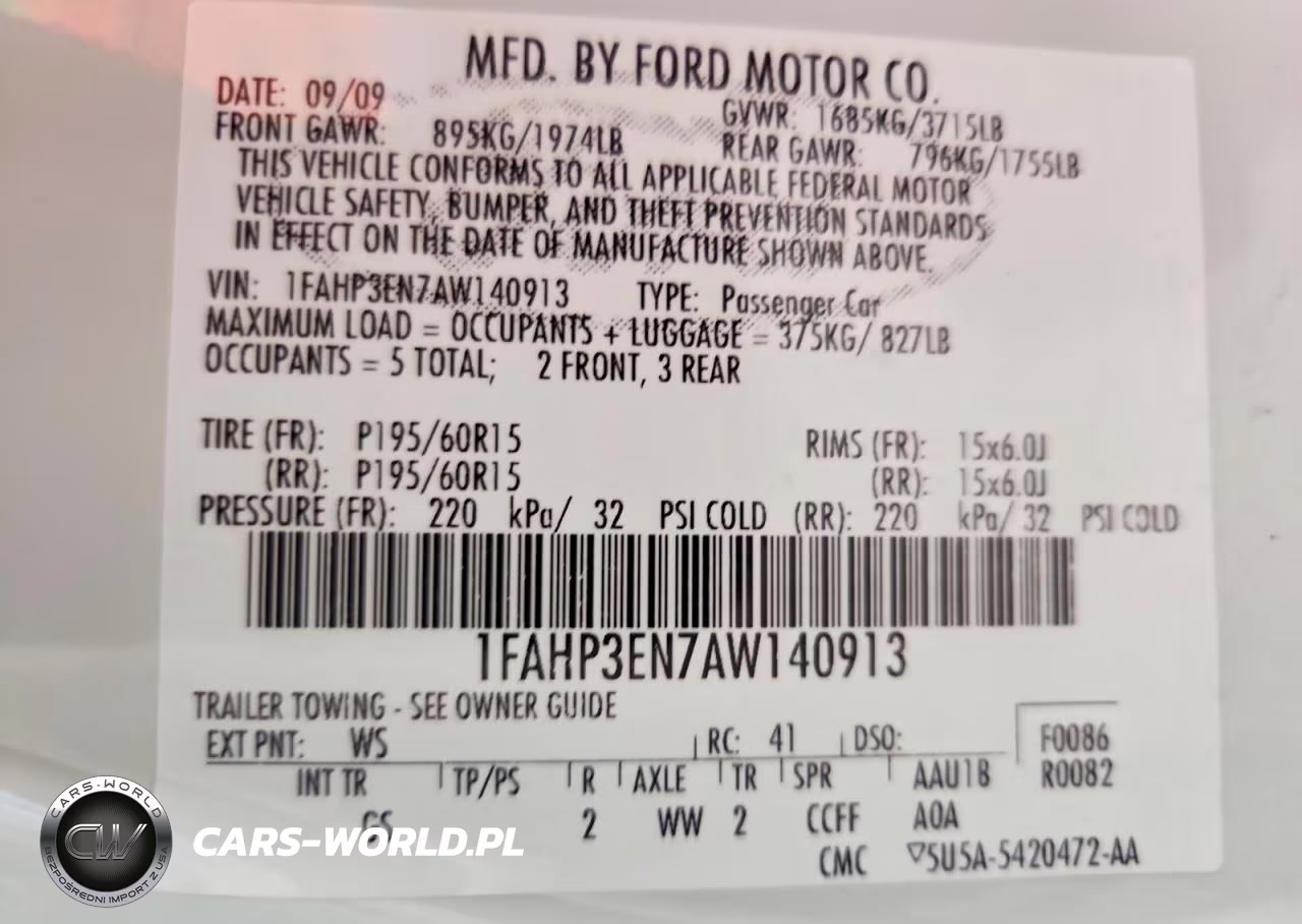 2010 Ford Focus S VIN:1FAHP3EN7AW140913 - 12