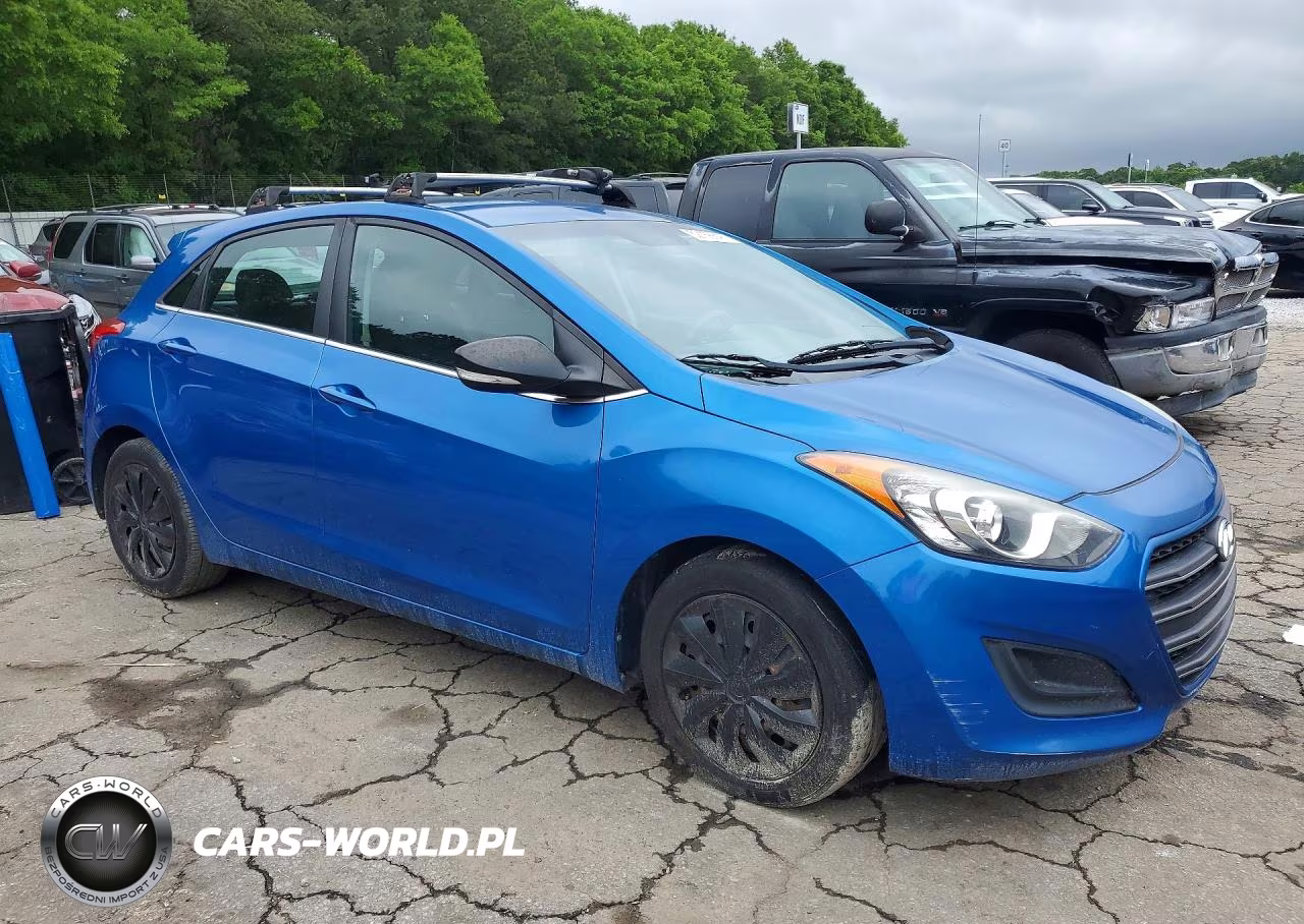 2017 Hyundai Elantra Gt Base VIN:KMHD35LH1HU384586 - 4