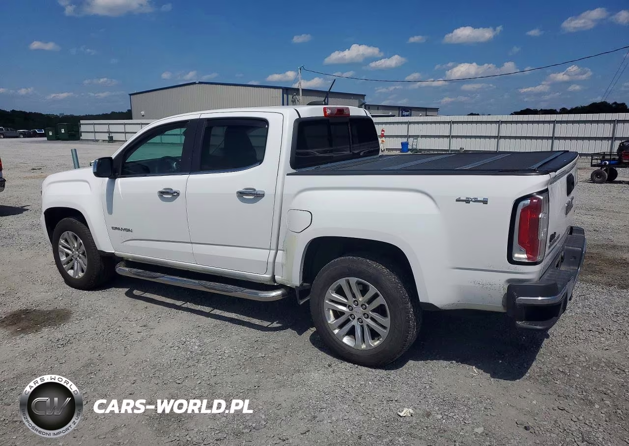 2016 GMC Canyon Slt VIN:1GTG6DE37G1216732 - 2