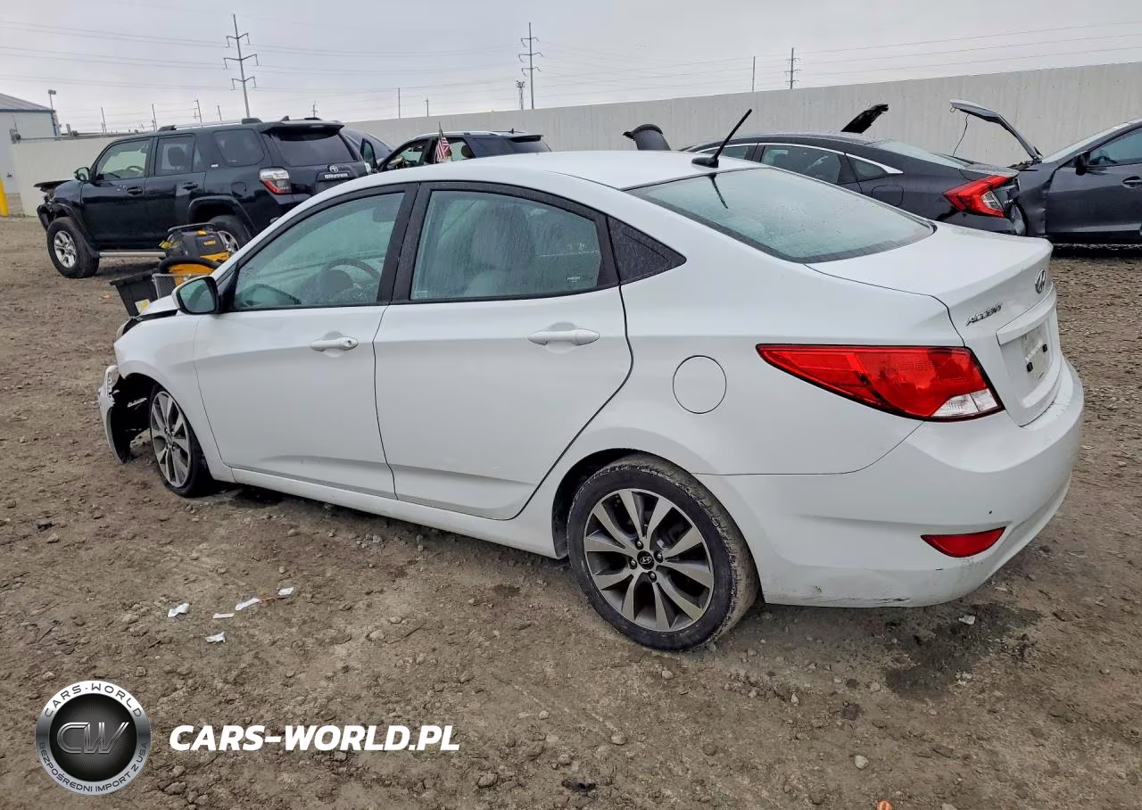 2017 Hyundai Accent Se VIN:KMHCT4AE7HU358380 - 2