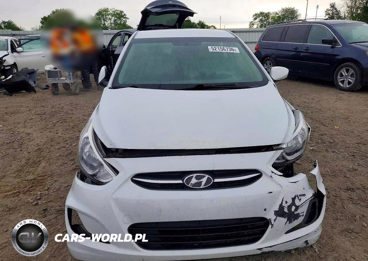 2017 Hyundai Accent Se VIN:KMHCT4AE7HU358380 - 5