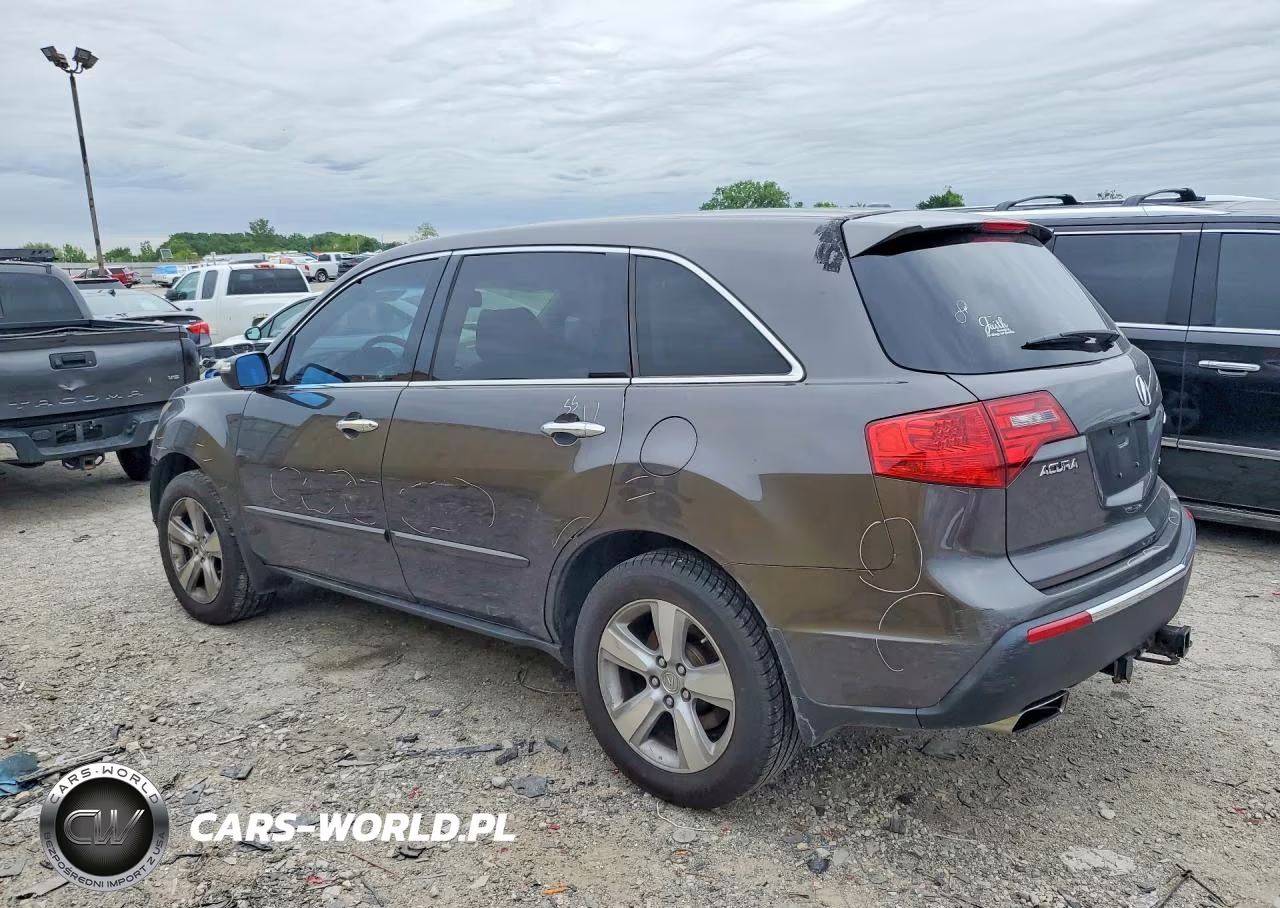 2010 Acura Mdx VIN:2HNYD2H26AH526181 - 2