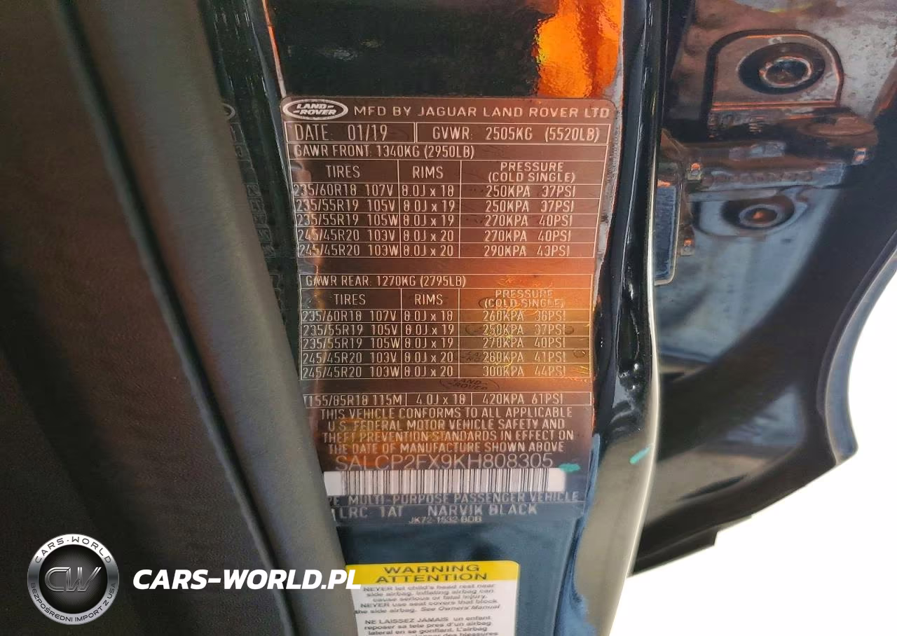 2019 Land Rover Discovery Sport Se VIN:SALCP2FX9KH808305 - 13