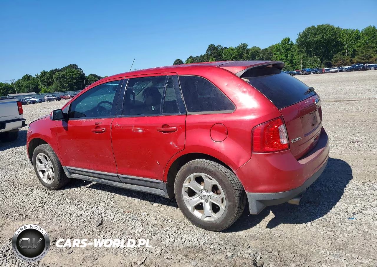 2012 Ford Edge Sel VIN:2FMDK3J99CBA87504 - 2