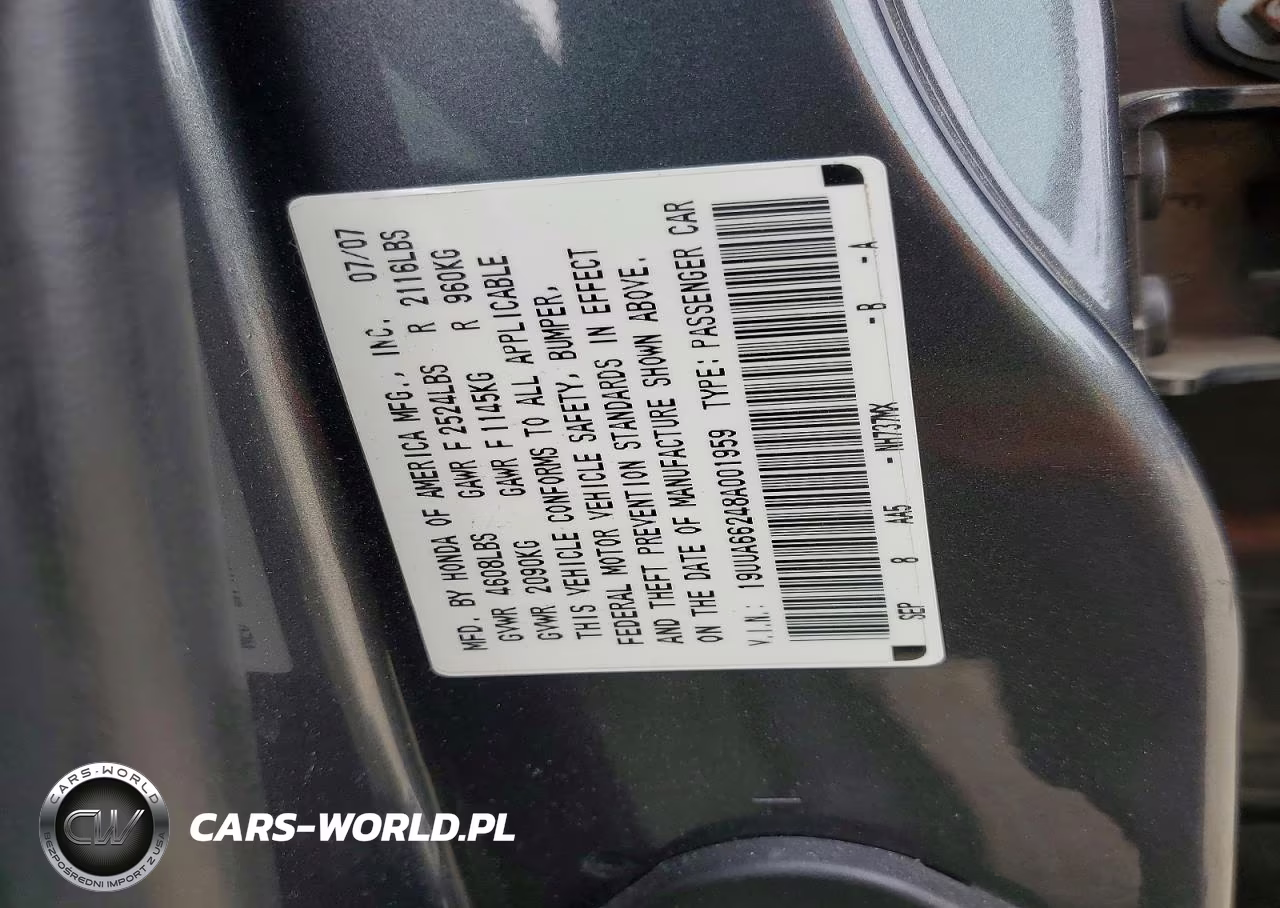 2008 Acura Tl VIN:19UUA66248A001959 - 12