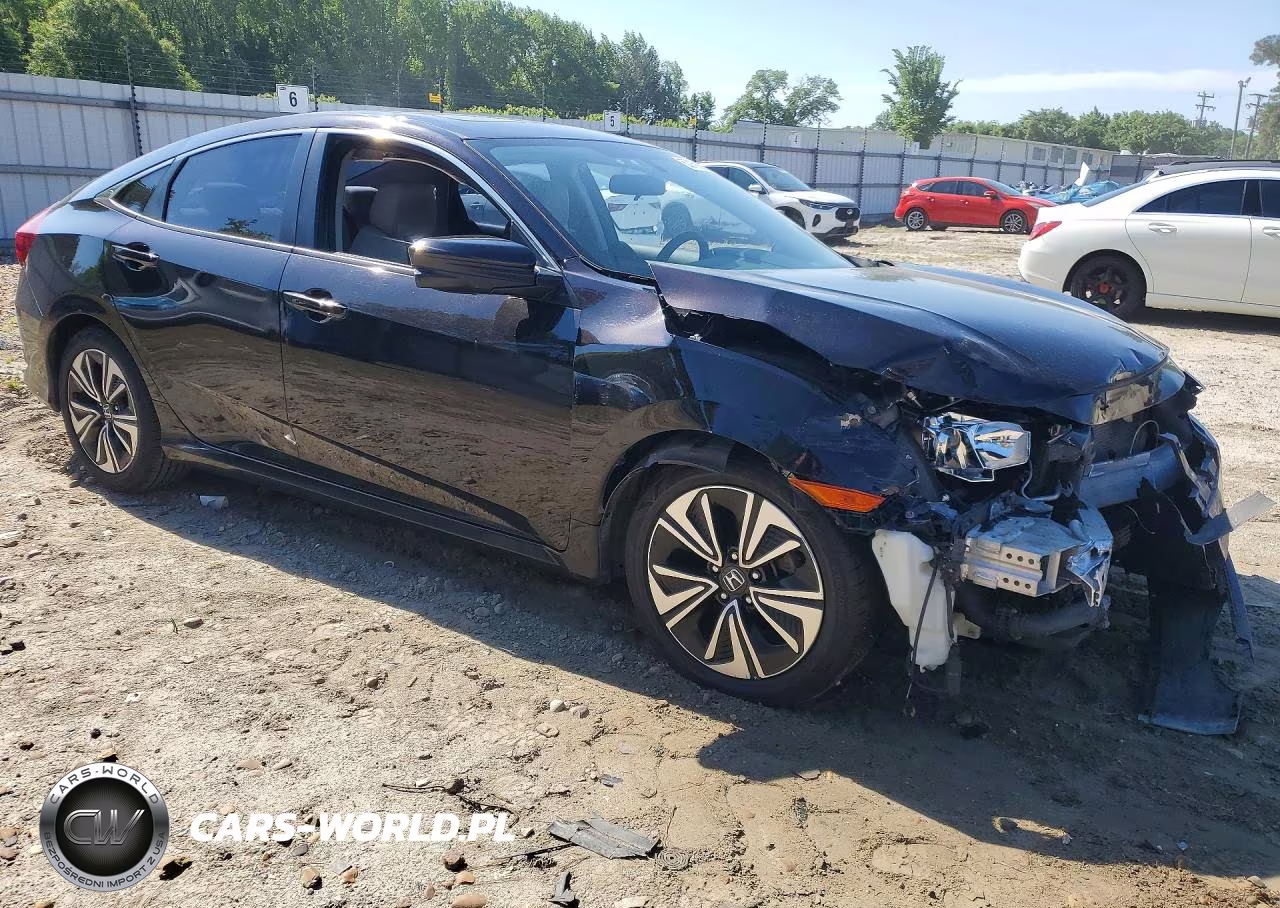 2017 Honda Civic Ex VIN:19XFC1F37HE015221 - 4