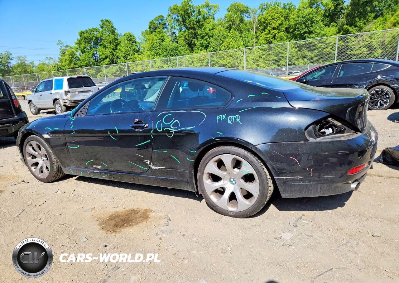 2007 BMW 650 I VIN:WBAEH13547CR53537 - 2