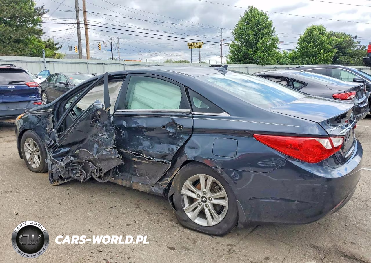 2013 Hyundai Sonata Gls VIN:5NPEB4AC2DH789292 - 2