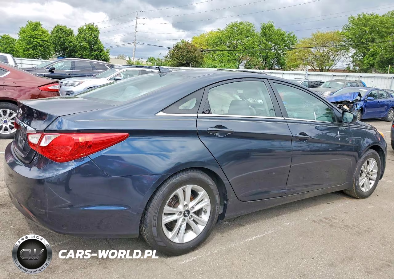 2013 Hyundai Sonata Gls VIN:5NPEB4AC2DH789292 - 3