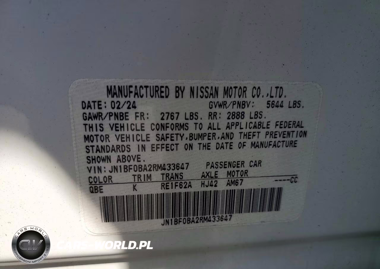 2024 Nissan Ariya Evolve+ VIN:JN1BF0BA2RM433647 - 14