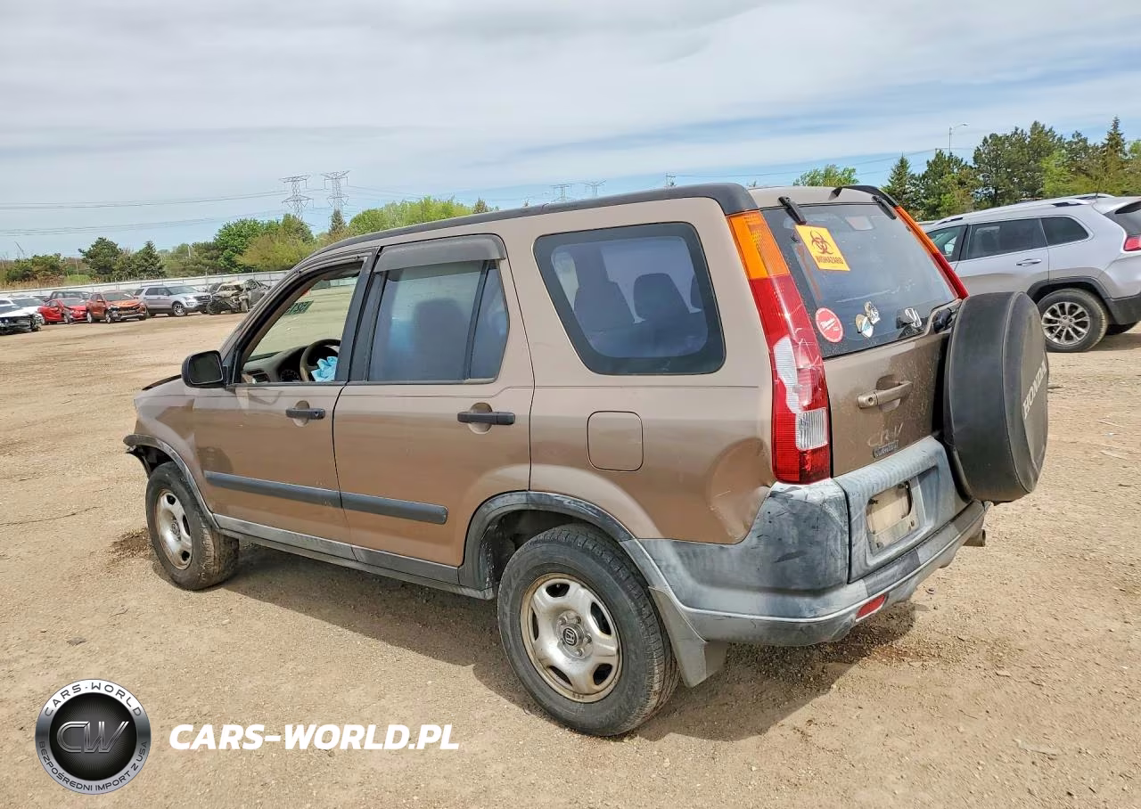 2002 Honda Cr-V Lx VIN:JHLRD68462C022286 - 2