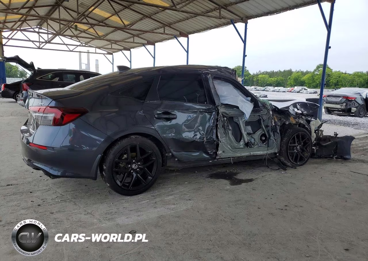 2025 Honda Civic Sport VIN:2HGFE2F57SH523896 - 3
