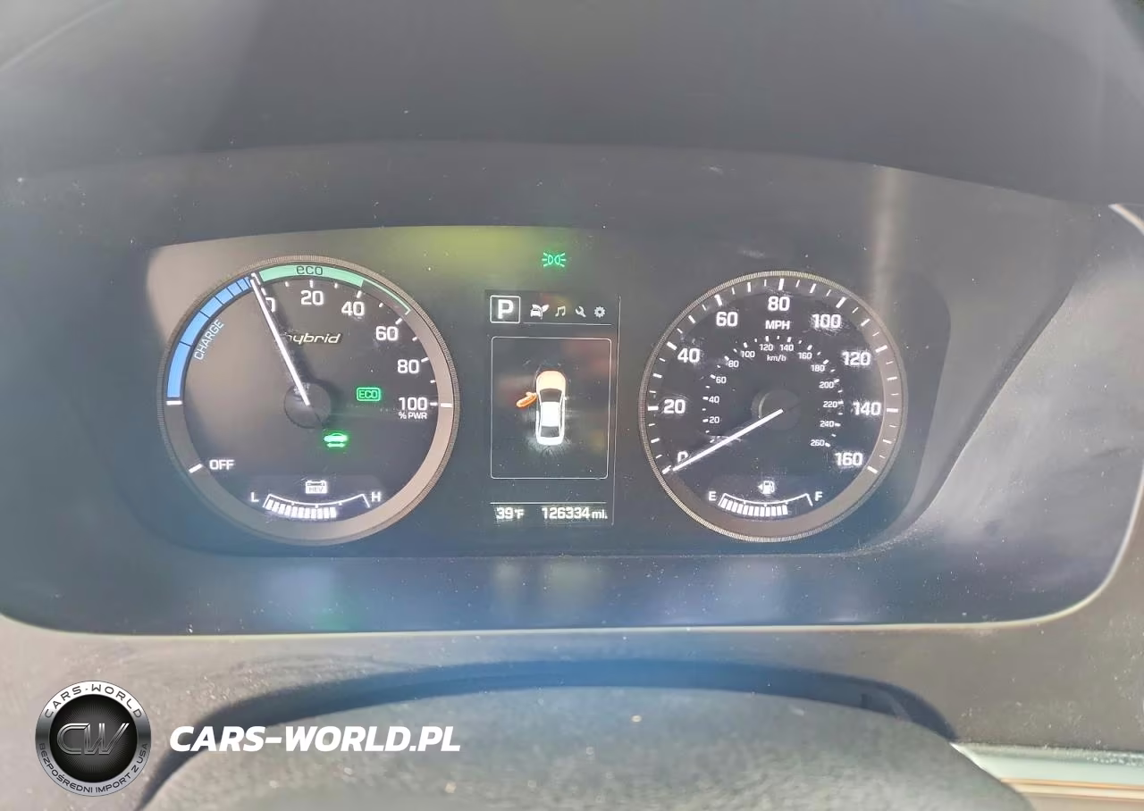 2016 Hyundai Sonata Hybrid Se VIN:KMHE24L1XGA036385 - 9