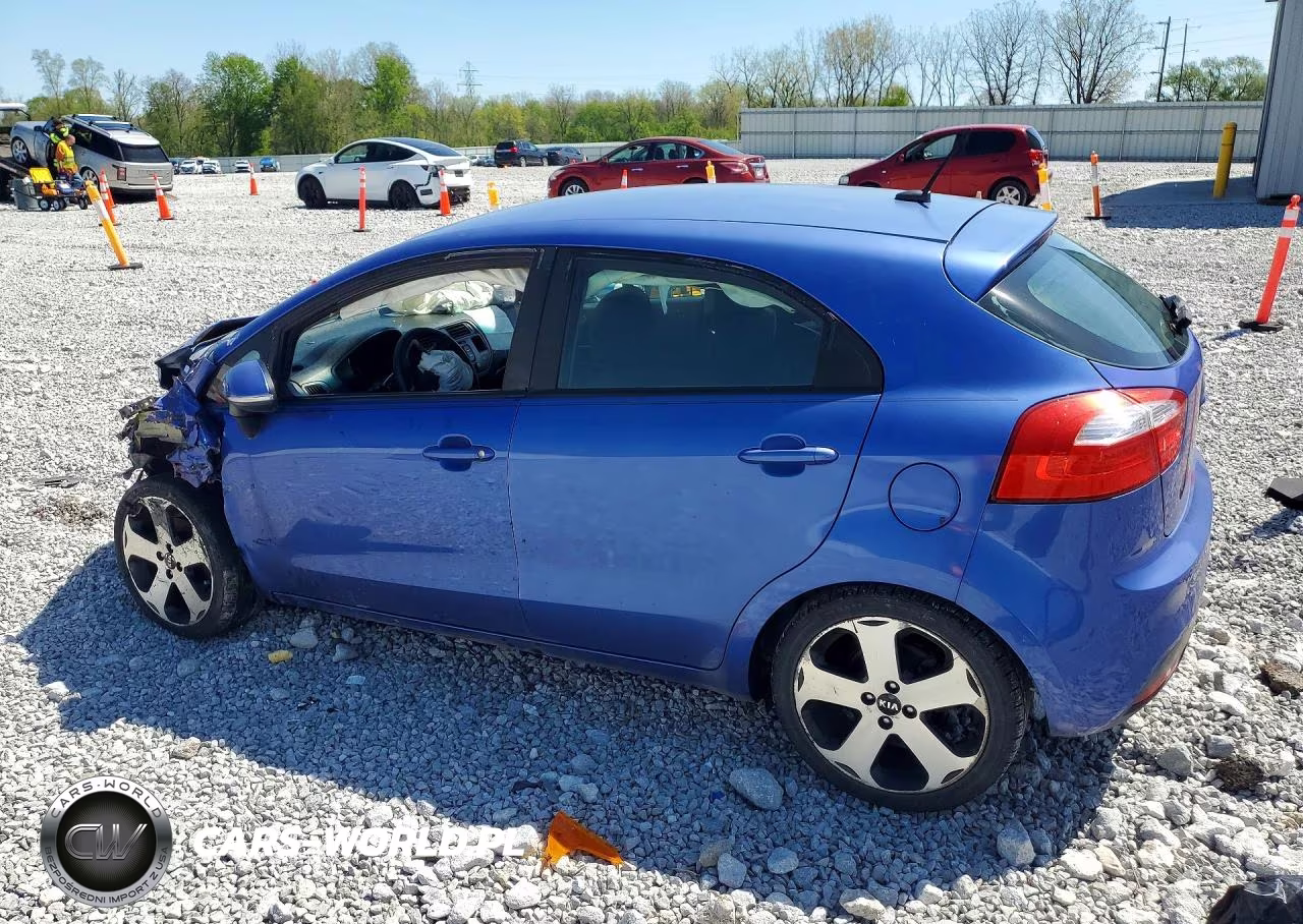 2012 Kia Rio 5-Door Sx VIN:KNADN5A34C6016905 - 2