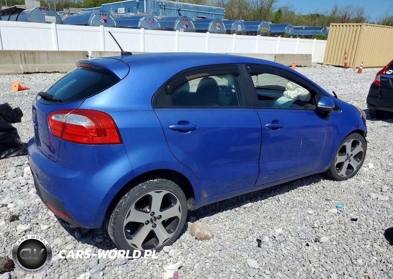 2012 Kia Rio 5-Door Sx VIN:KNADN5A34C6016905 - 3