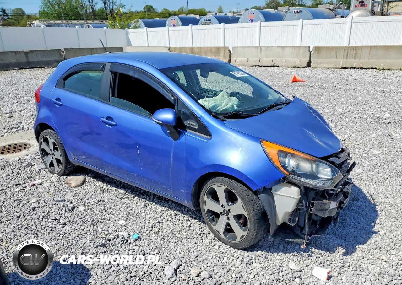 2012 Kia Rio 5-Door Sx VIN:KNADN5A34C6016905 - 4